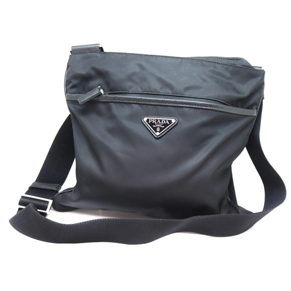 Prada Black Bag Brown Shoulder